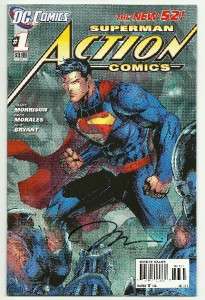 ACTION COMICS 1 VARIANT SIGNED BY JIM LEE SUPERMAN DC NEW 52 NYCC 