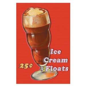   Exclusive By Buyenlarge Ice Cream Float 20x30 poster