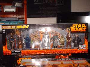 Star Wars ROTS 9 Figure Collector Pack Set Silver Vader  