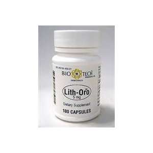 Bio Tech   Lith Oro 5 mg 100 caps