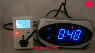 Power Meter Amp Volt Watt Monitor Energy Ammeter  