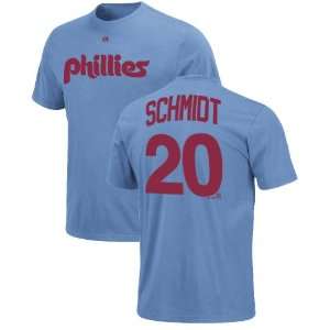  Mike Schmidt Philadelphia Phillies Light Blue MLB 