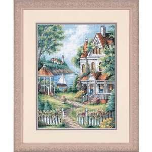 Dimensions Gold Collection Cove Haven Inn 11 x 14 Counted Cross 