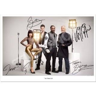   PHOTOGRAPH GIFT TV SHOW TOM JONES JESSIE J WILL I AM THE SCRIPT