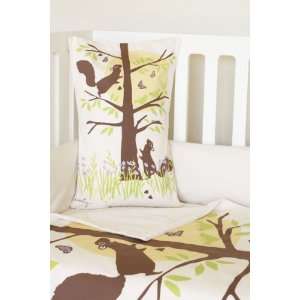 Amenity Woodland Squirrels Percale Pillow Baby
