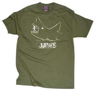 Jaws T shirts Pencil Art 