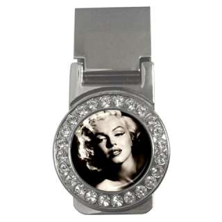 Marilyn Monroe Money Clip CZ Great Gift  