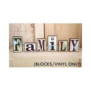  Carolees Creations   Adornit   Family Blocks and Vinyl 