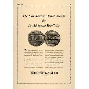  1938 Ad Sun Newspaper University Missouri Journalism 
