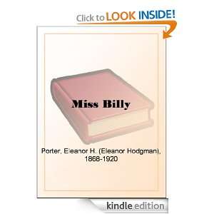 Miss Billy Eleanor H. ( Hodgman) Porter  Kindle Store
