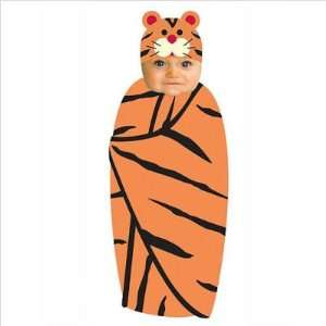  Sozo Tiger Babies Swaddle 2 pc set   Orange Baby