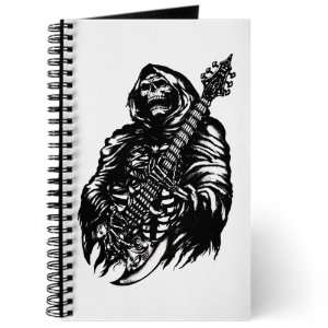  Journal (Diary) with Grim Reaper Heavy Metal Rock Player 