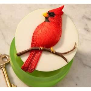  Red Cardinal Keepsake Box   Ibis & Orchid Design 