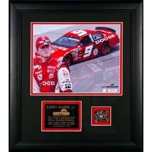 Kasey Kahne Framed 8x10 w/Daytona Track