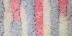Bernat Baby Blanket Super Bulky Yarn 3 Skeins Pink Blue  