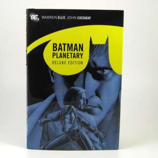 BATMAN PLANETARY Deluxe Ed HC Book Waren Ellis Cassaday  