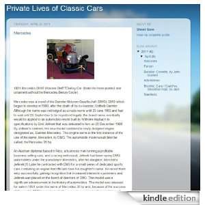    The Private Lives of Classic Cars Kindle Store Volcano Seven