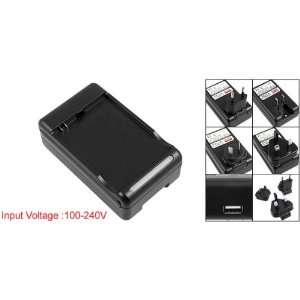   BL 4D USB Wall Battery Charger Black for Nokia N97 Mini Electronics