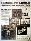 humble pie thunderbox tour poster size ad 1974ad adverti sement