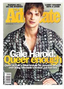 THE ADVOCATE FEBRUARY 5, 2002 QUEER AS FOLK GALE HAROLD  