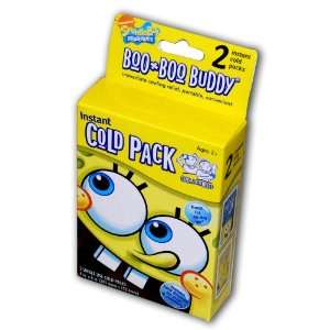  BOO BOO BUDDY INSTANT COLD PACK   SPONGEBOB (2 PACK 