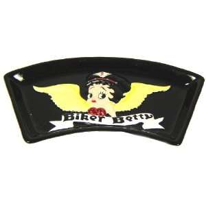  Betty Boop Biker Dish by NJ Croce