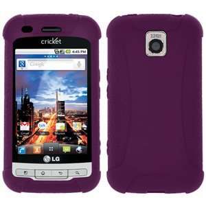 New Amzer Silicone Skin Jelly Case   Purple (more compatibility 