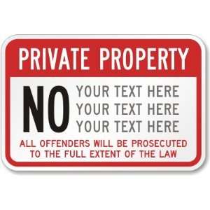   Fullest Extent of the Law Engineer Grade Sign, 18 x 12 Office