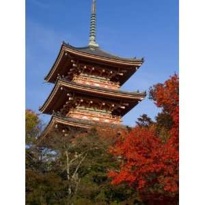 Kiyomizu Dera, an Ancient Temple First Built in 798, Kansai Region 