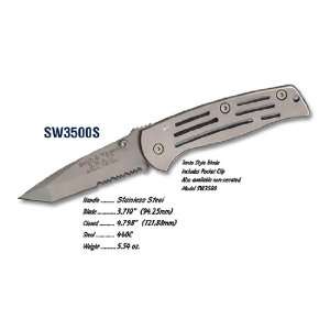    S&W Frame Lock Special Tactical Serrated
