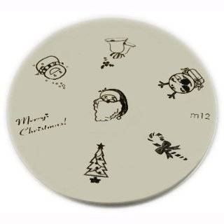   Nail Art Image Plate   M12 (Christmas Designs) by KONAD Nail Art