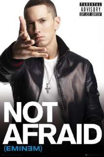 Eminem Not Afraid * Poster * Slim Shady, Marshall Mathers * New