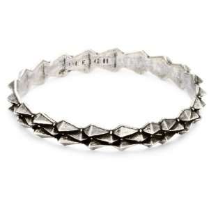  Rachel Leigh Tryst Silver Ox Bangle Bracelet Jewelry