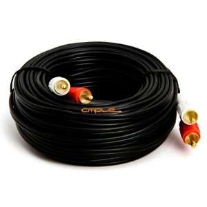  RCA Stereo Audio Cable Male to Male Oxygen Free 50 ft 