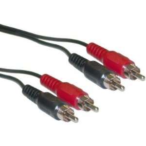  2 RCA Male / 2 RCA Male, Audio Cable, 50 ft