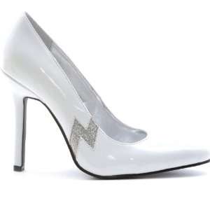  Lets Party By Ellie Shoes Jem (White) Adult Shoes / White 