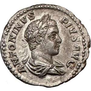  CARACALLA 206AD Silver Ancient Roman Coin MARS Rare 
