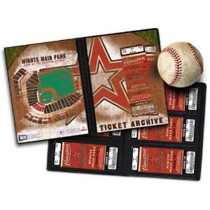  Houston Astros Ticket Album