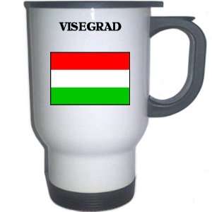  Hungary   VISEGRAD White Stainless Steel Mug Everything 