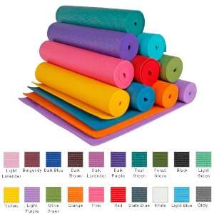 Bean Products Yoga Mat 1/4 Extra Thick High Density 72 Length 