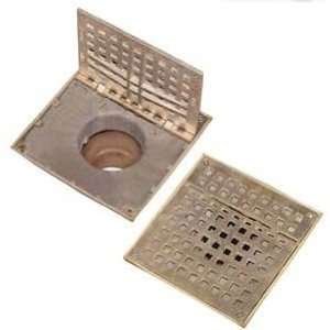  Hinged Floor Drain Grate, 5 7 3/8 square Everything 