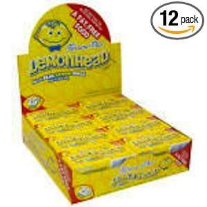 Ferrera Lemonheads, 6.50 Ounce (Pack of 12)  Grocery 