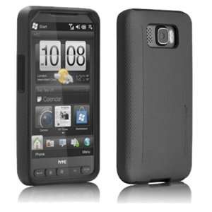  Case Mate for HTC HD2 Hybrid Tough   Black/Grey 
