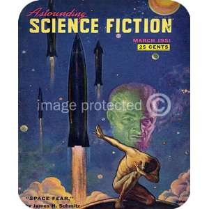  Astounding Science Fiction Vintage Cover Art MOUSE PAD 