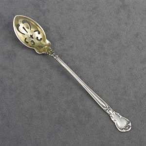   Chantilly by Gorham, Sterling Olive Spoon, Gilt Bowl