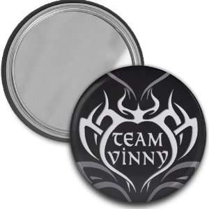  TEAM VINNY Jersey Shore Slang Fan 2.25 inch Pocket Mirror 