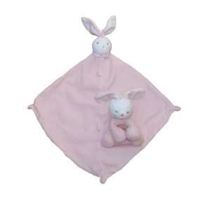  Angel Dear Pink Bunny Blankie & Little Friend Set Baby