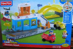 FISHER PRICE LITTLE PEOPLE DISCOVERY AIRPORT NEW  