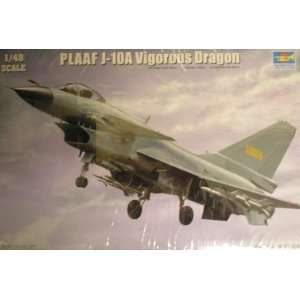  Plaaf J10a Vigorous Dragon Fighter 1 48 Trumpeter Toys 