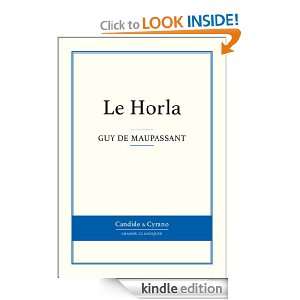 Le Horla (French Edition) Guy de Maupassant  Kindle Store
